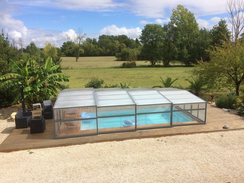 piscine chateau haut baron